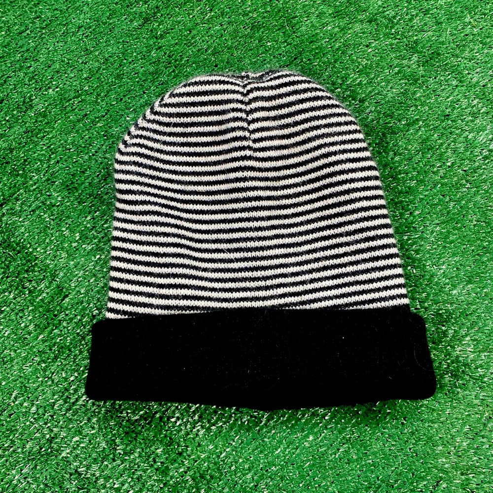 Vintage Y2K Striped Beanie